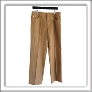 ESCADA Women’s Career Straight Leg Long Pants Straight Leg Caramel Size 40 US 10